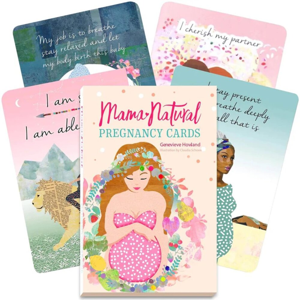 Mama Natural Natural Pregnancy Affirmation Cards - SEALED